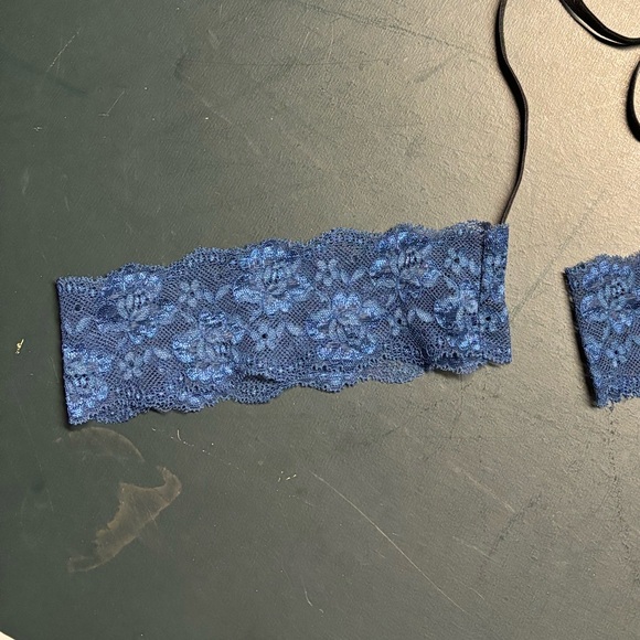 Bundle of Blue Gently Used Lingerie - Picture 12 of 13